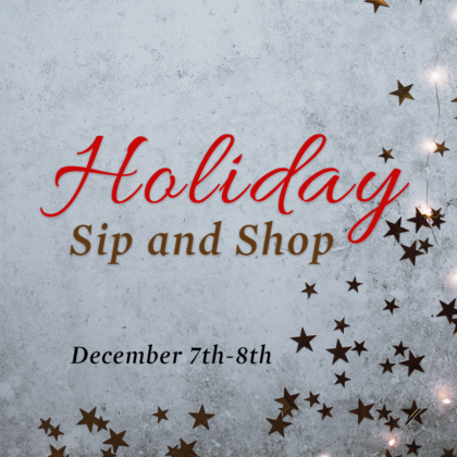 Holiday Sip and Shop